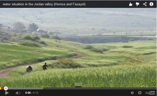 L'apartheid de l'eau dans la Vallée du Jourdain (vidéo)